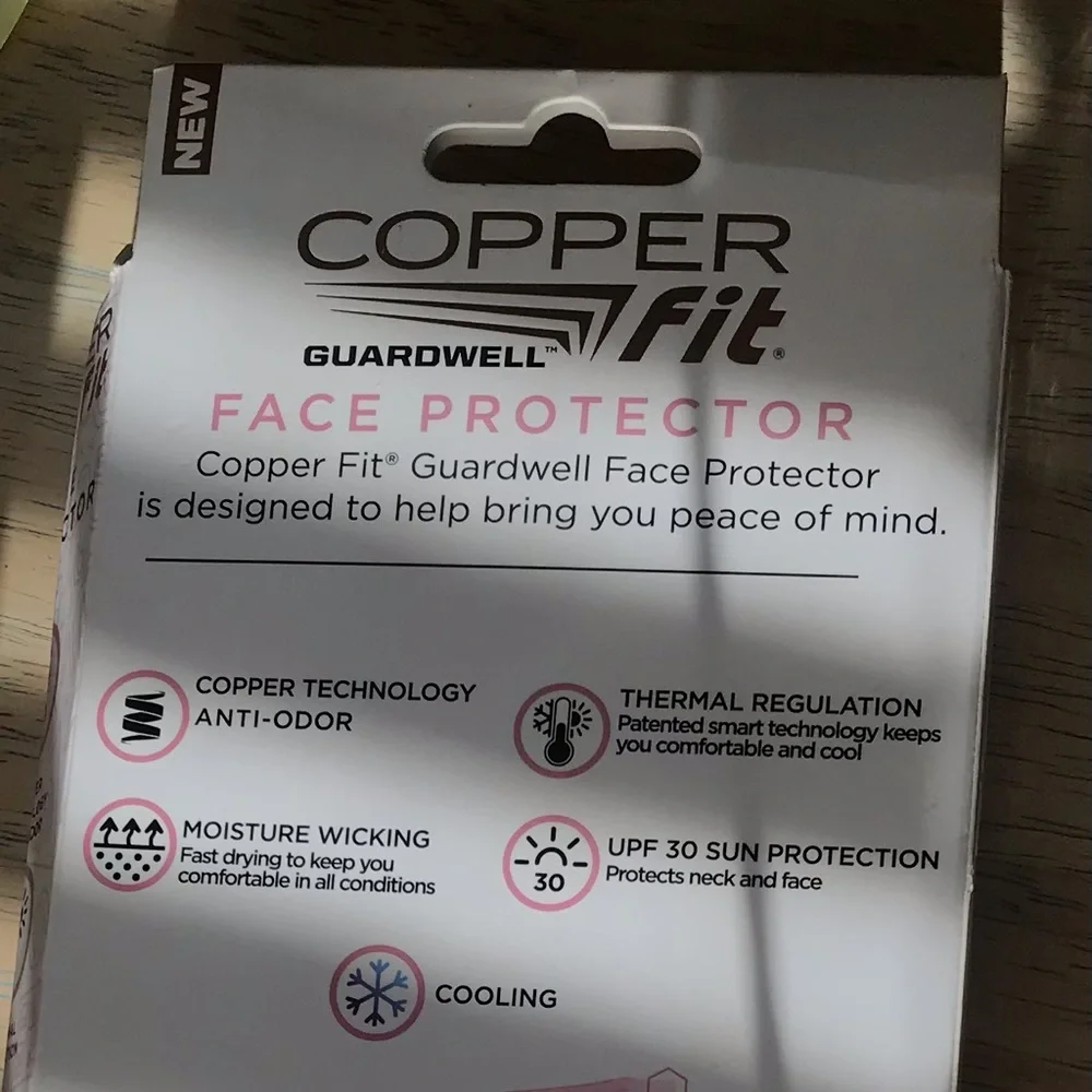 Copper pink mask